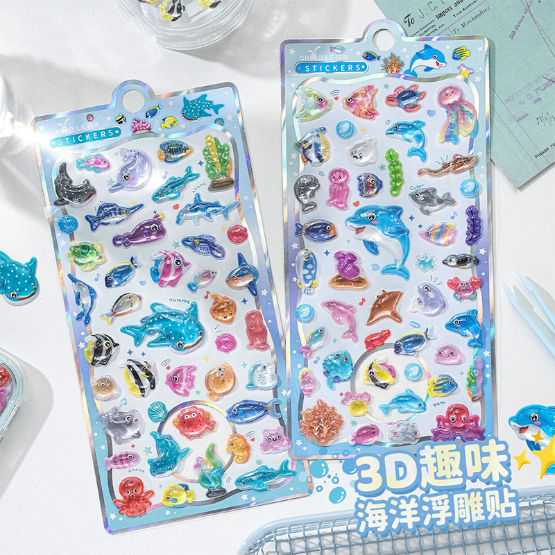 Japanese Lifestyle Anime - Japanse stijl cartoon zeeleven 3D reliëf